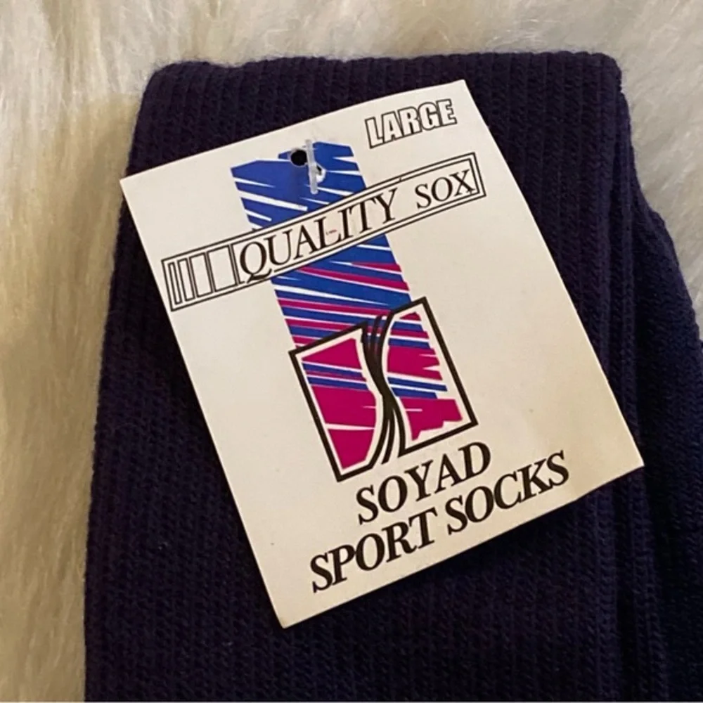 Sports Socks Adult‎ Size 10-13 Black